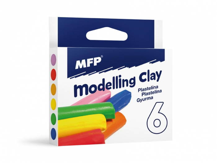 Plastilina mix 6 culori