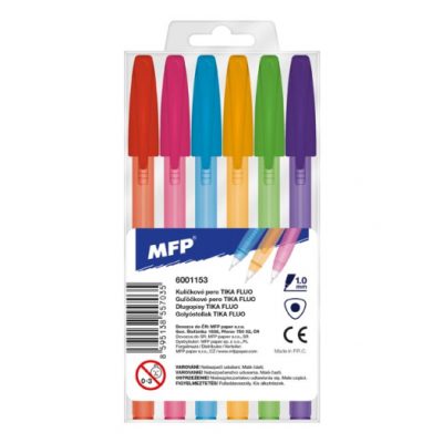 Set pixuri colorate, 6 buc