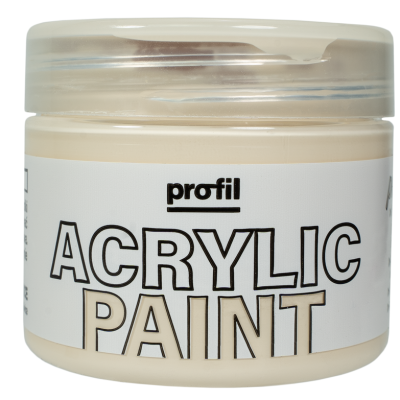 Vopsea acrilica pahar, crem, 50 ml