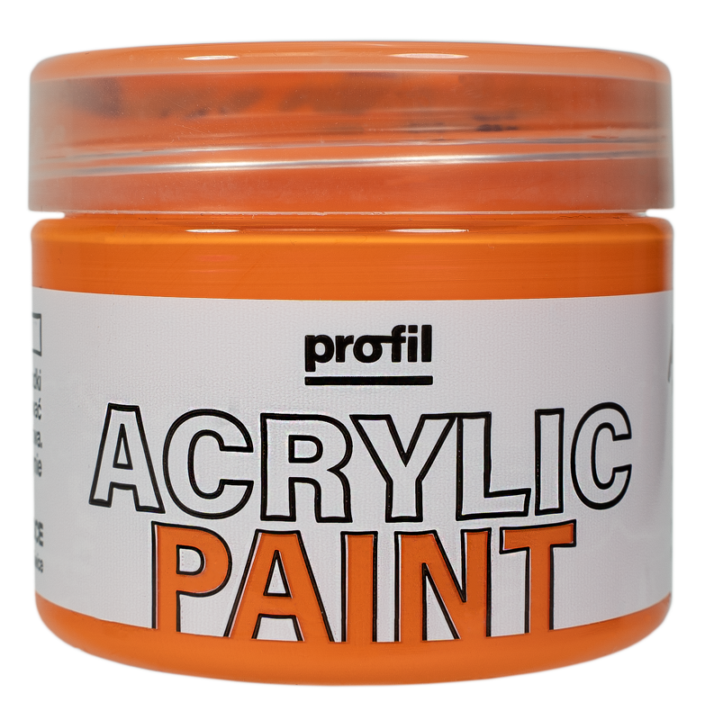 Vopsea acrilica pahar, portocaliu, 50 ml