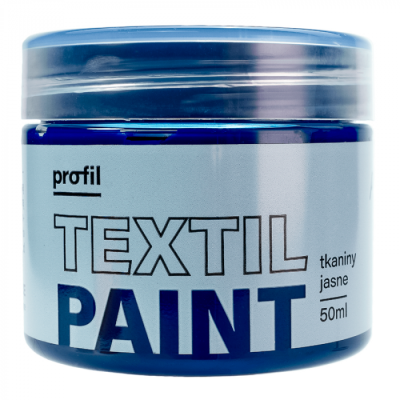 Vopsea pentru textile, albastru inchis, 50 ml
