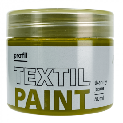 Vopsea pentru textile, kaki, 50 ml