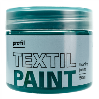 Vopsea pentru textile, verde BRAD, 50 ml